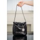 샤넬 Chanel 22P 22Mini Handbag AS3980 Black silver 19cm