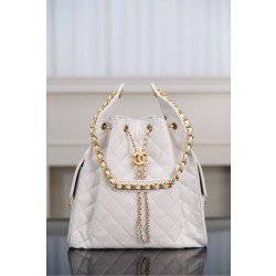 샤넬 Chanel 25s 25Medium Handbag AS5311 White 40cm