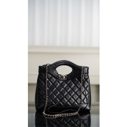 샤넬 Chanel 24S 31 Small Shopping Bag Black 30cm