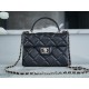 샤넬 Chanel 24P Small Kelly Handle bag Black 21cm