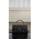 샤넬 Chanel 25s cross handle Kelly black 18cm