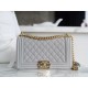 샤넬 Chanel Medium Leboy Bag A67086 grey 25cm