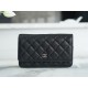 샤넬 Chanel Classic Wallet on Chain AP4241 Black silver 19cm