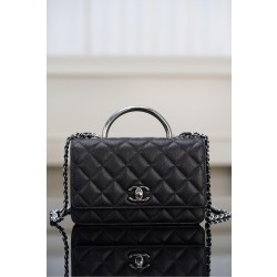 샤넬 Chanel 25P Wallet on Chain AP4497 Black 19cm