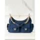 샤넬 Chanel 25c Small Hobo Handbag Deep blue 31cm