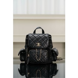 샤넬 Chanel 25s Backpack Black 25cm