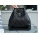 샤넬 Chanel Gabrielle Backpack Black 22.5cm