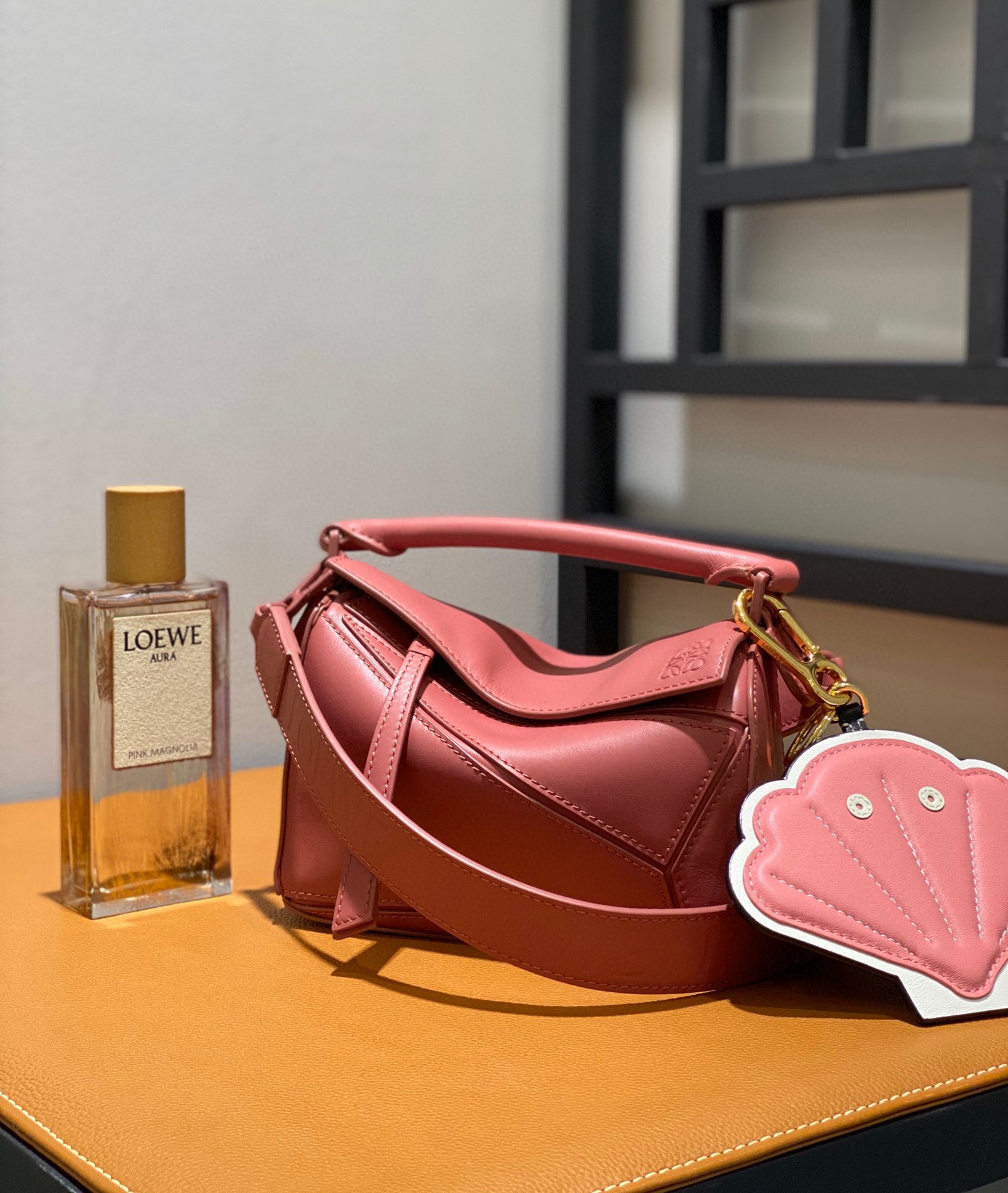 로에베 Loewe 66007 Puzzle 탑 핸들백 18cm