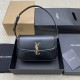 생로랑 Saint laurent/YSL 832330 SOLFERINO medium in BOX SAINT LAURENT Black 24.5CM