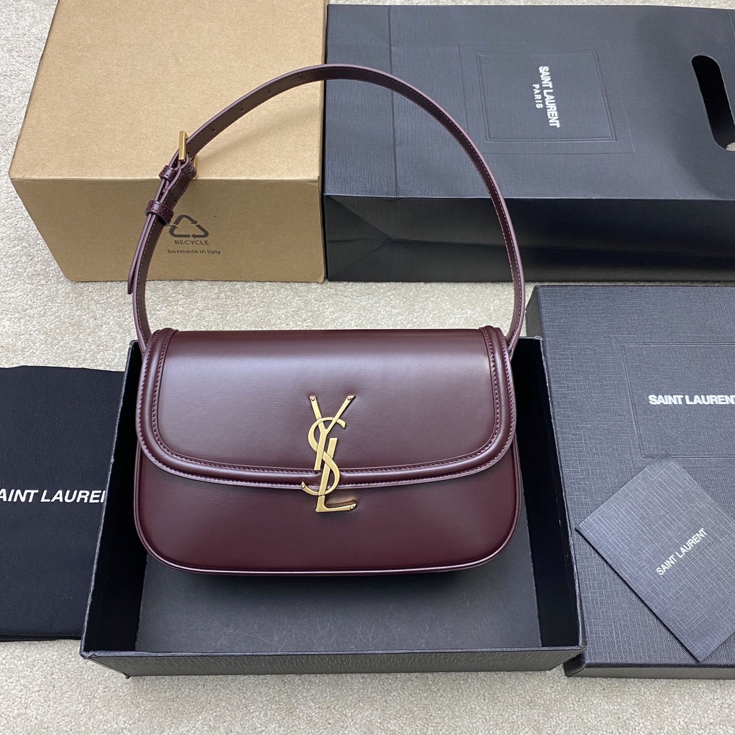 생로랑 Saint laurent/YSL 832330 SOLFERINO medium in BOX SAINT LAURENT 24.5CM