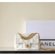 샤넬 Chanel 24P Mini Flap Bag C-041 White 20cm
