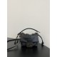 펜디 FENDI 8BS105 Mamma Baguette Nappa Leather Mini Bag Black 16CM