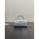 샤넬 Chanel 25s AP3238 Flap Phone Holder with Chain 99194 silver 18cm