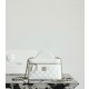 샤넬 Chanel 25p LP Long Vanity with chain C-511 White 19.5cm