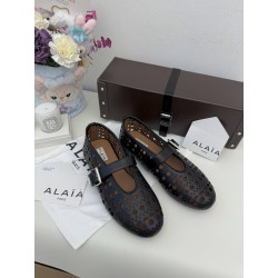 알라이아 Alaia 발레 플랫 피쉬넷