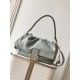펜디 FENDI 8BR834 Mamma Baguette Large Nappa Leather Bag Matcha Green 31.5CM
