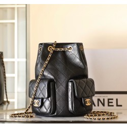 샤넬 Chanel AS5310 Backpack C-521 Black 18cm