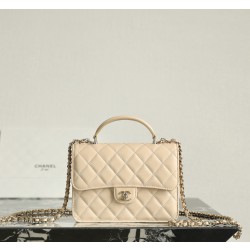 샤넬 Chanel 25P Mini Backpack C-811 Apricot 18cm