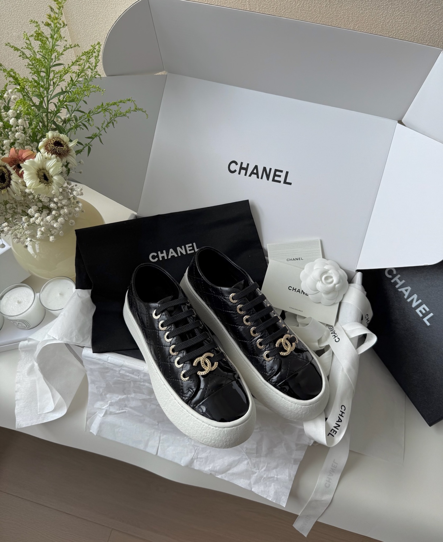 샤넬 CHANEL 플랫