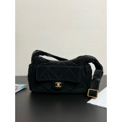 샤넬 Chanel 24N Hobo Black 32CM