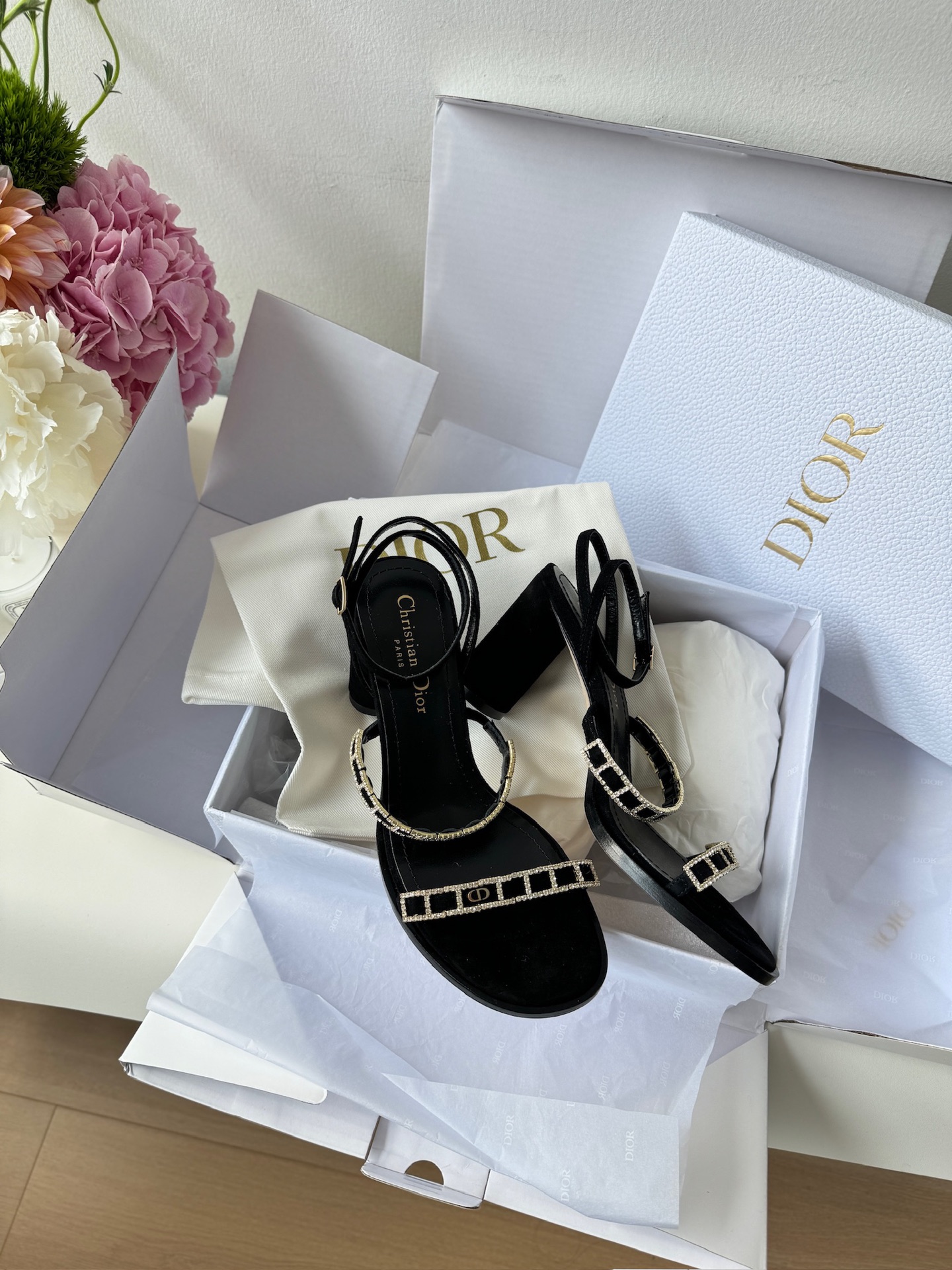 디올 Dior 하이힐 샌들