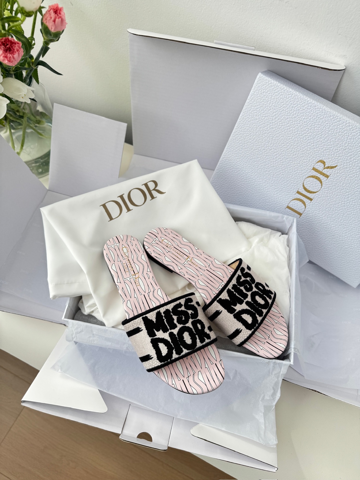 디올 Dior 슬리퍼