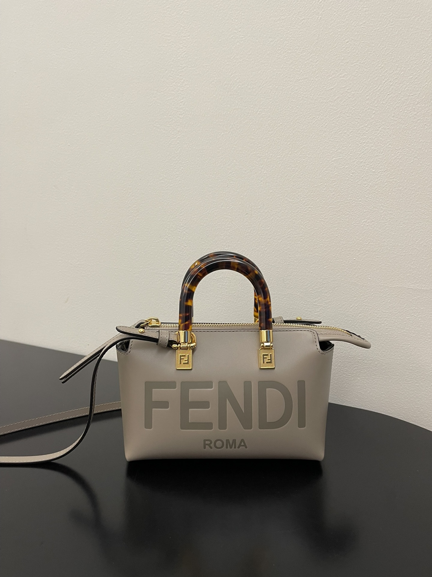 펜디 FENDI By The Way Canvas Mini Boston Bag