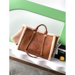 샤넬 Chanel A66941 Tote bag Brown 38cm