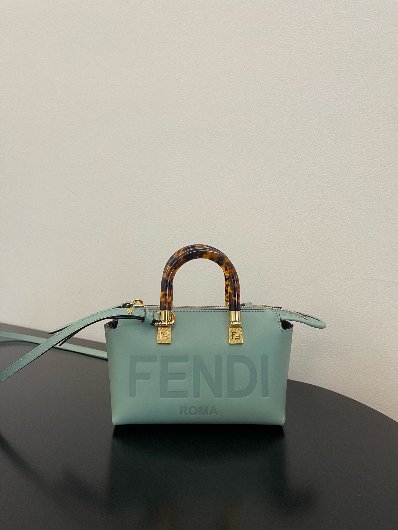펜디 FENDI By The Way Canvas Mini Boston Bag
