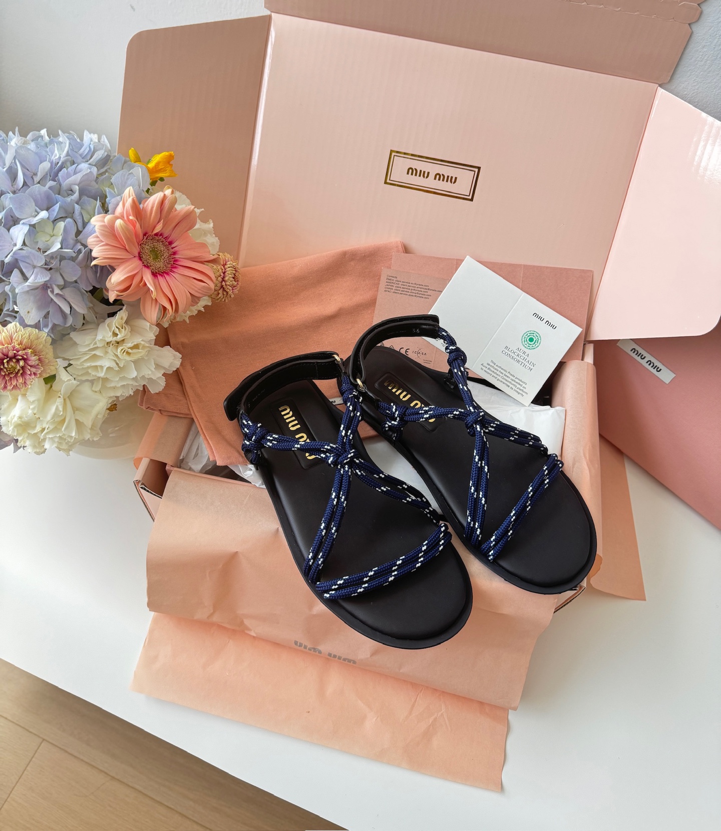 미우 미우 Miu Miu 샌들