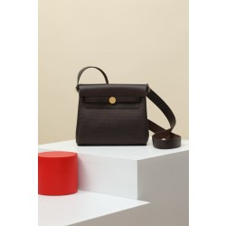 에르메스 Hermes Herbag mini 20cm H Viking and Huntre 46 Ebene/gold