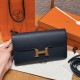 에르메스 Hermes Constance to go 20cm Togo 2Z Blue Nuit/gold