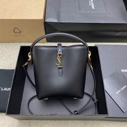 생로랑 Saint laurent/YSL 765870 Le 37 Mini In Shiny Leather Black