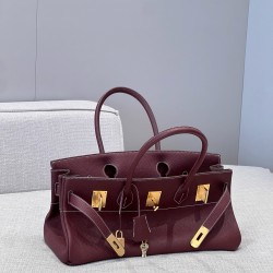 에르메스 Hermes Shoulder Birkin 42cm Germany Leather 57 Bordeaux/gold