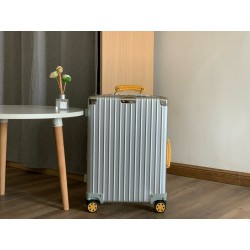 Rimowa Classic Cabin 캐리어 알루미늄 silver&yellow