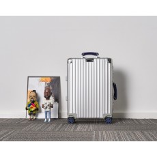 Rimowa Classic Cabin 캐리어 알루미늄 silver&Blue