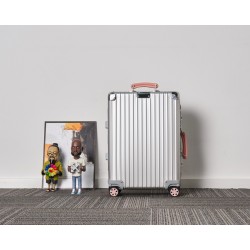 Rimowa Classic Cabin 캐리어 알루미늄 silver&Pink