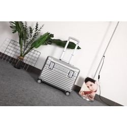 Rimowa Original Pilot AL-4 Polit luggage 캐리어 알루미늄 16” silver
