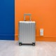 Rimowa Original Twist 925 캐리어 알루미늄 21" silver&Brown