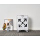 Rimowa&Off-White Texture 캐리어 폴리카보네이트 20" White