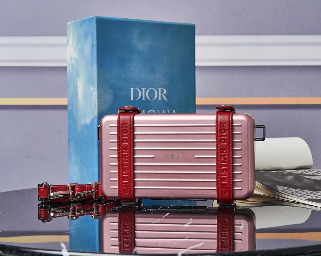 Rimowa X Dior 크로스 백 Red