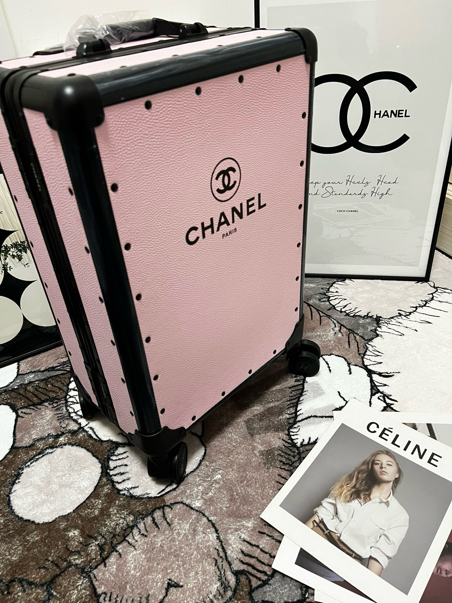 샤넬 Chanel 10312 캐리어 Pink 20“
