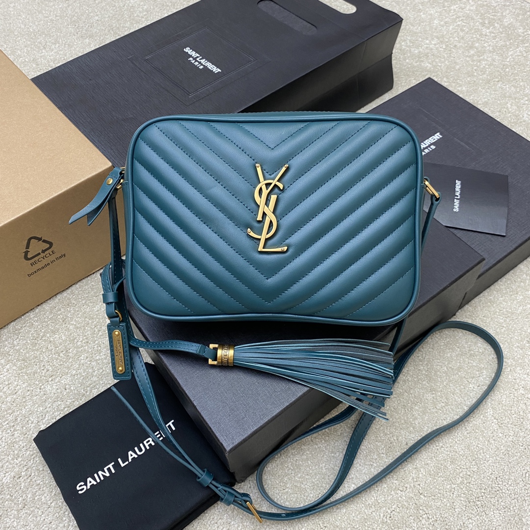 생로랑 Saint laurent/YSL 505730 Lou Camera Bag in Quilted Leather 23CM