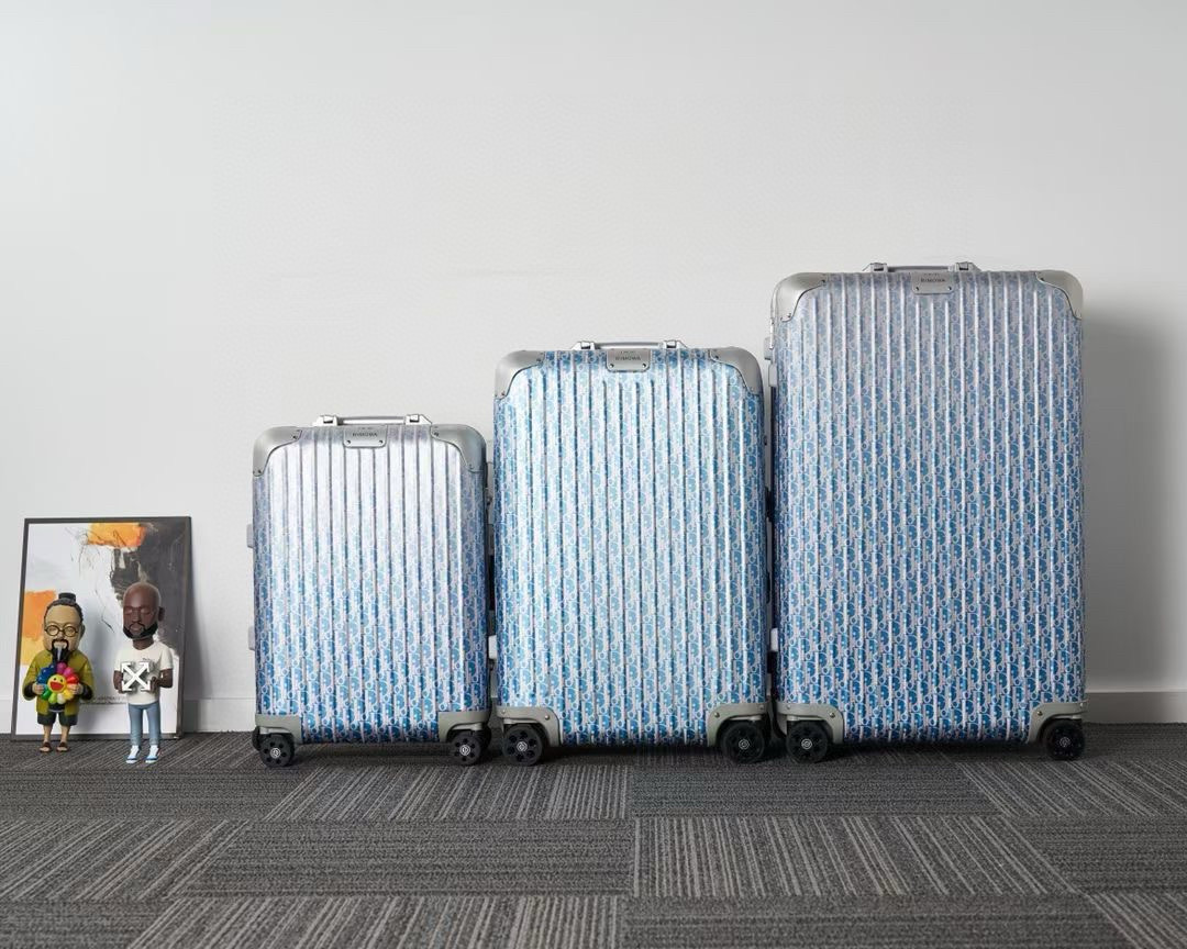 디올 Dior&Rimowa 925DR 캐리어 Blue