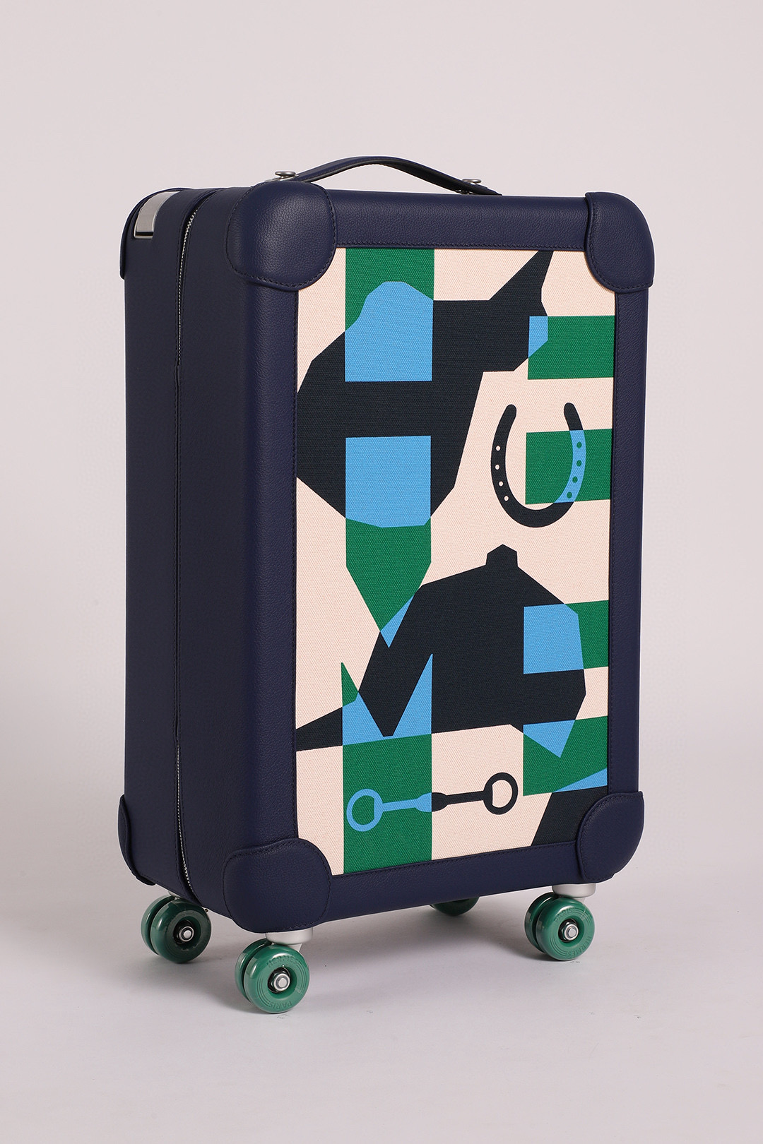 에르메스 Hermes R.M.S 캐리어 Blue 57cm