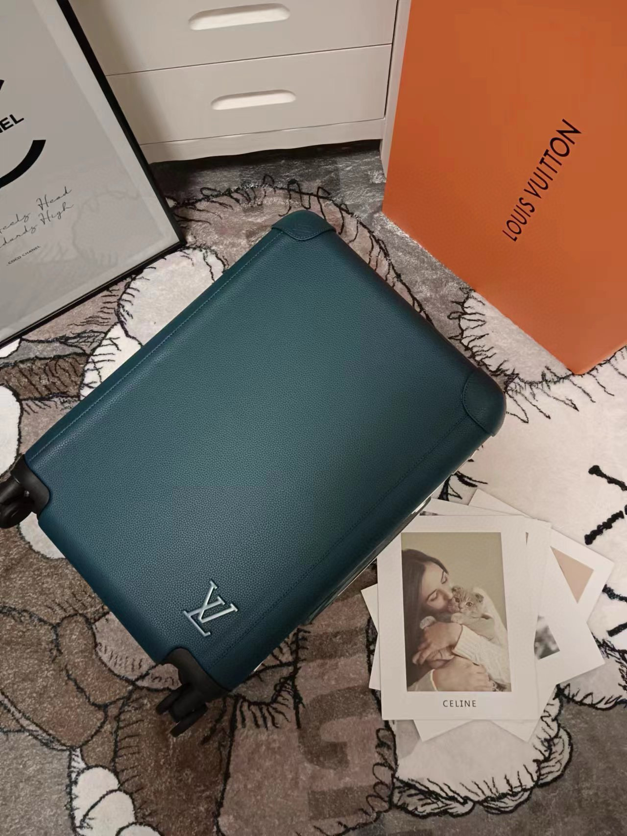 루이비통 Louis Vuitton M10290 Horizon 55 캐리어 Blue 20