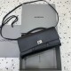 발렌시아가 Balenciaga 8349432 Bel Air Small Clutch On Strap Black 26CM