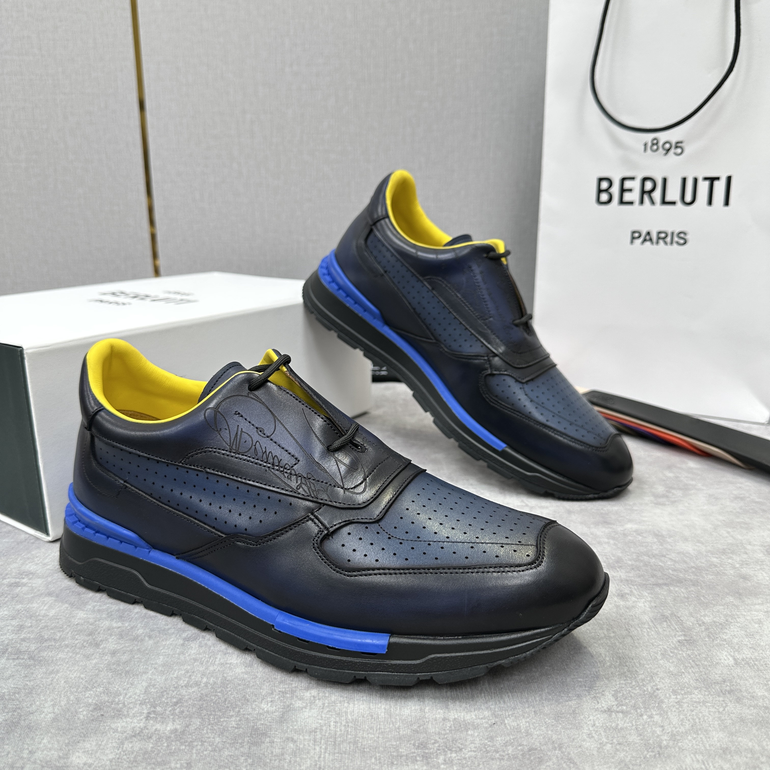 벨루티 Berluti Fast Track 스니커즈