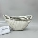 르메르 Lemaire Small Croissant Bag White