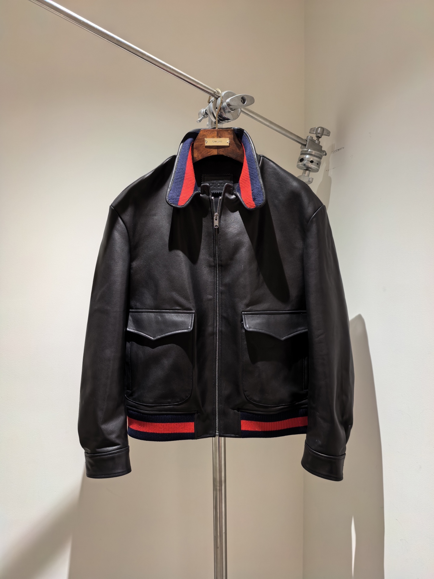 구찌 Gucci 레더 자켓